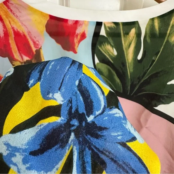 SOLD! Weekend MAXMARA Cut-Label Wide Relaxed Fit crepe Top Size:Small 160/84A - Picture 10 of 13